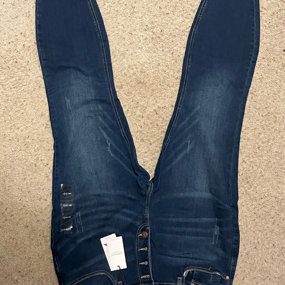 Judy Blue Skinny Jeans Classic Blue Denim